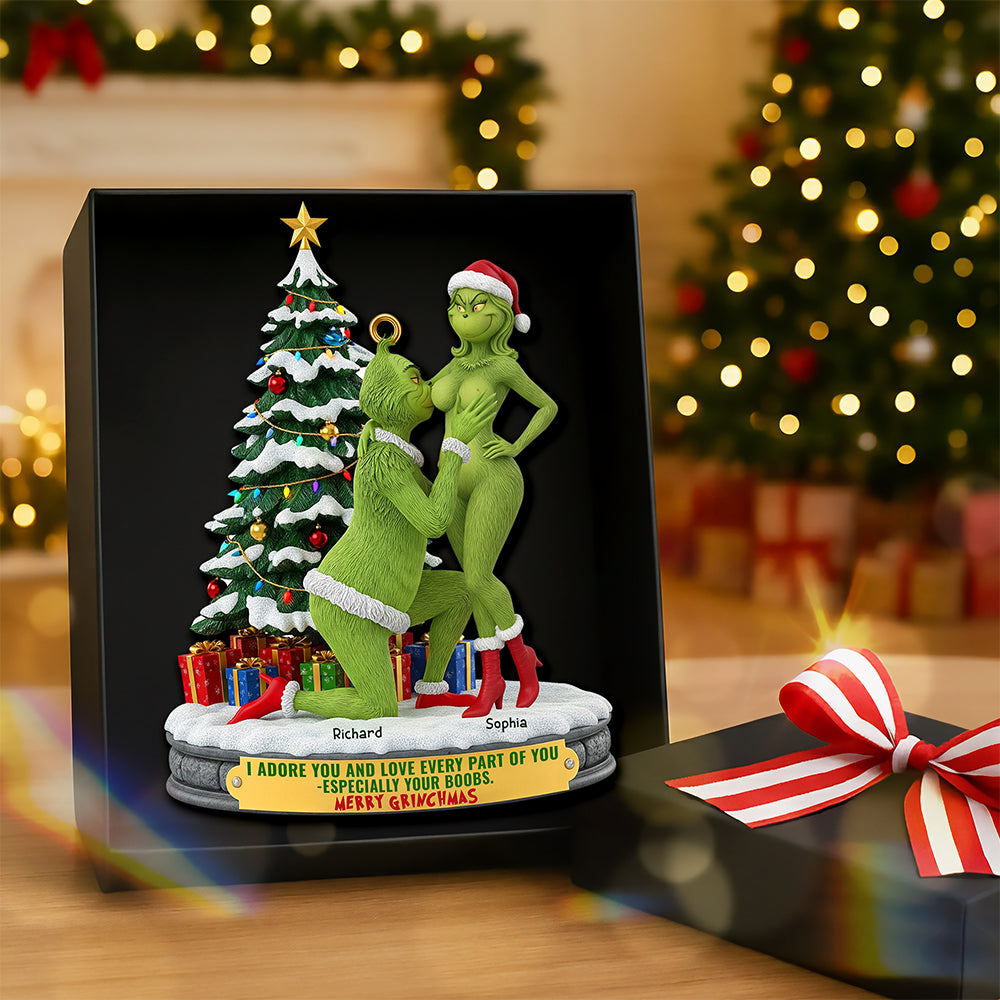 Spicy Twist Couple Ornament - Personalized Christmas Gifts For Couples 03OHQN160925-Homacus