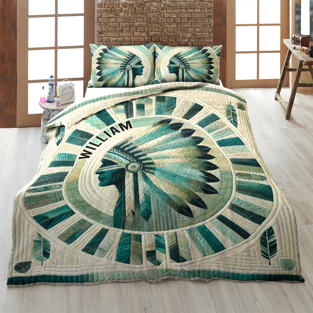 Personalized Gifts For Native American Culture Lovers Quilt Bedding Set Special Line 07tgqn100125-Homacus