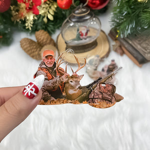 Custom Photo Gifts for Hunters Ornament 23acvp140924 Hunting Gifts-Homacus