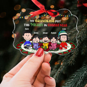 Personalized Gifts For Grandparent Acrylic Ornament 04KAMH220724HH-Homacus