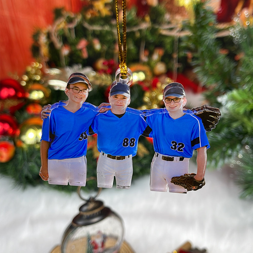 Custom Photo Gifts For Baseball Players Ornament 147acvp140924-Homacus