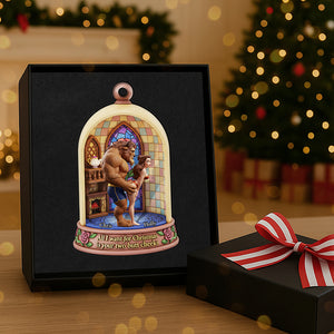 Naughty Couple Acrylic Christmas Ornament, Personalized Gifts For Couple 06ohta031125-Homacus