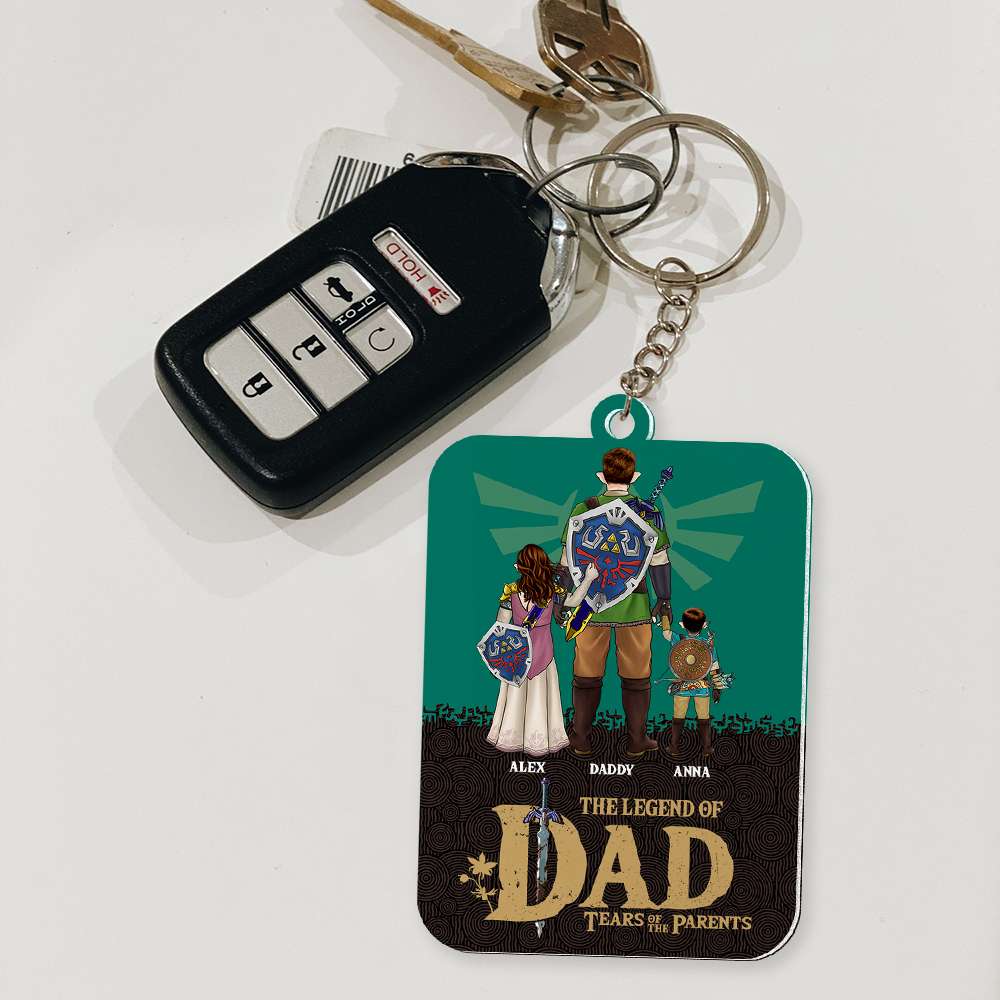 Personalized Gifts For Dad Keychain 02HUDT170524HG-Homacus