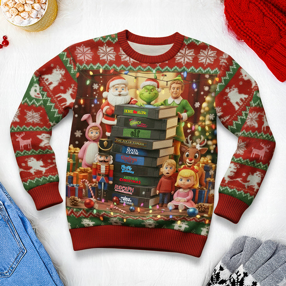 Holiday Classics 3D Sweatshirt - Christmas Gifts For Movie Fans 05toqn030925-Homacus