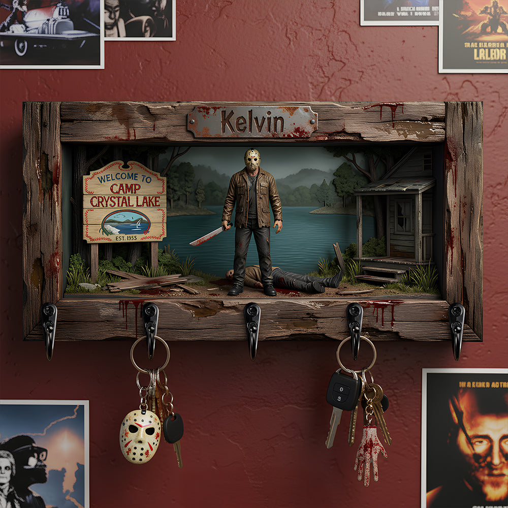 Dark Horror Key Hanger - Personalized Gifts For Horror Lovers 01KIDT130126-Homacus