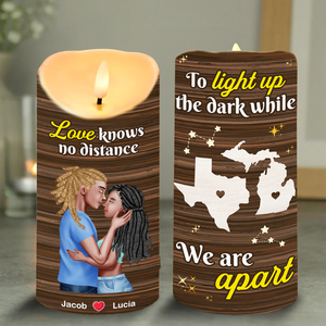 Custom Map Gifts For Couple LED Candle 02kapu311224pa-Homacus