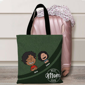 Personalized Gifts For Mom Tote Bag Best Mom Ever 02OHMH070125HH-Homacus