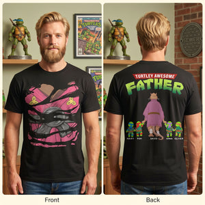 The Ultimate Father Shirt - Personalized Gifts For Dad 02NATN300426-Homacus