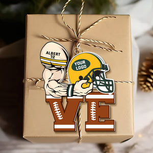 Personalized Gifts For American Football Lovers Christmas Ornament 04qnqn261024-Homacus