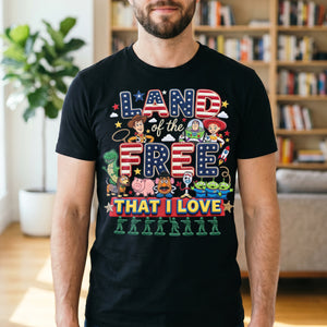 Land of Free Shirt - Personalized Gifts For Patriots 02patn160626