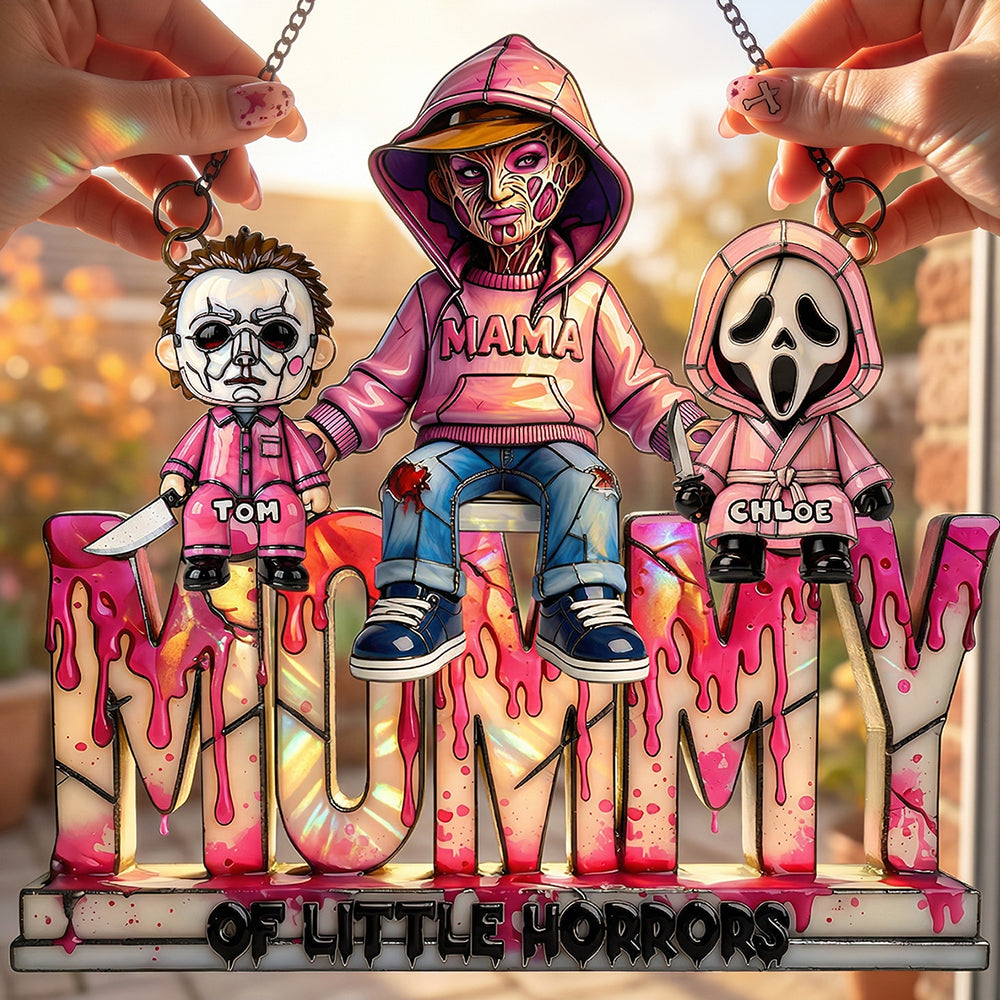 Pinky Horror Mom Suncatcher Ornament - Personalized Gifts For Mom 03OHDT280326-Homacus