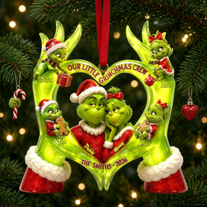 Little Mischief Christmas Ornament - Personalized Gifts For Family 05PALU020926