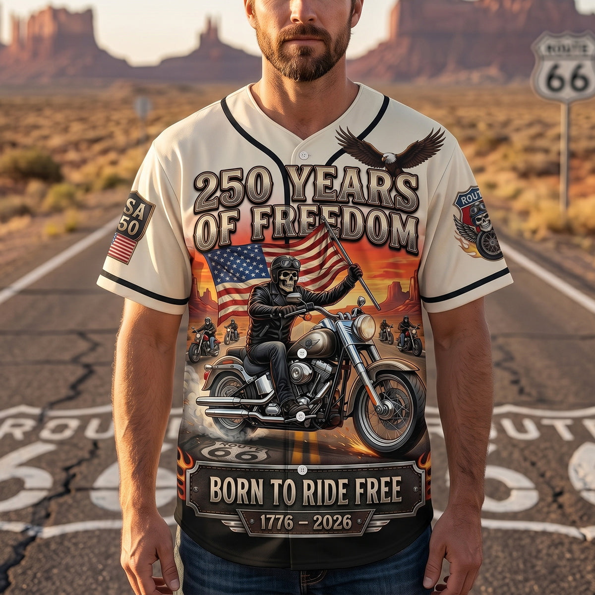 Rough Badass Motorcycle Jersey - Personalized Gifts For Biker 04tytn260626-Homacus