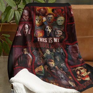 Halloween Gifts For Horror Movie Fans Blanket 01acxx280824-Homacus