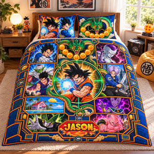 Battle Warriors Quilt Bedding Set - Personalized Christmas Gifts 01halu221026-Homacus
