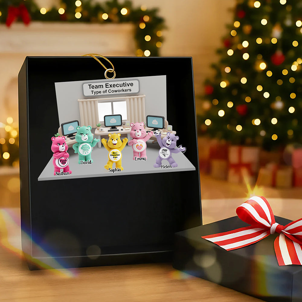 Executive Team Coworker Ornament Personalized Christmas Gifts 03KIDT211125-Homacus