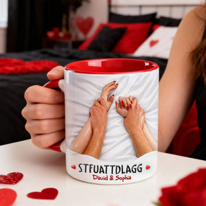 Naughty Together Couple Coffee Accent Mug - Personalized Gift For Couple 03HULU270126-Homacus