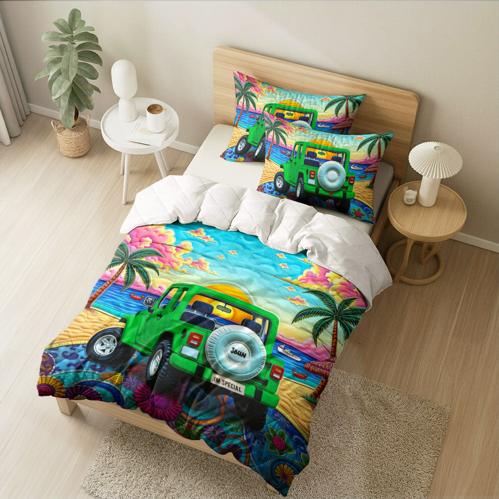 Personalized Gifts For Off Road Lovers Quilt Bedding Set 012HUMH060225-Homacus
