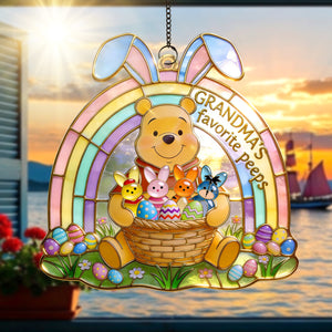Bright Easter Grandma Suncatcher – Personalized Gift for Grandma & Other Family Members 03qhqn030226-Homacus