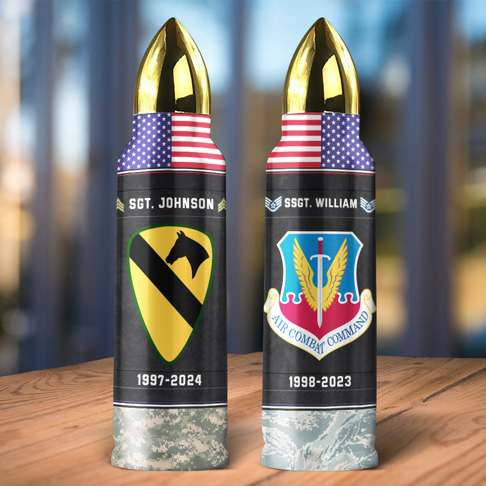 Personalized Gifts For Veteran Bullet Tumbler 03qhqn111224-Homacus