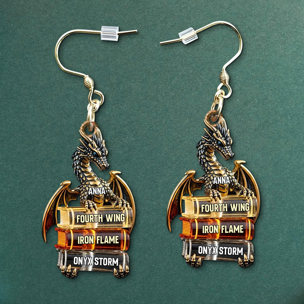 Book Series Earrings - Personalized Gifts For Book Lovers 05tgtn140625-Homacus