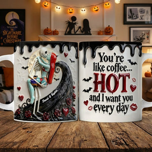 Kissing Couple Accent Mug - Personalized Gifts For Couple 01NATN120126-Homacus