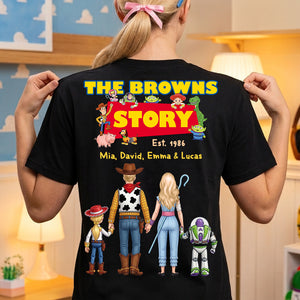 The Adventure Family Shirt - Personalized Gifts For Family 01HUDT200626-Homacus