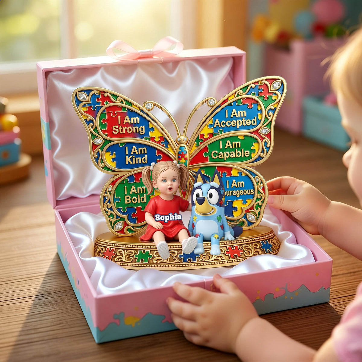 Autism Kid Acrylic Plaque Custom Photo - Personalized Gifts For Autism Awareness 02nalu170326-Homacus