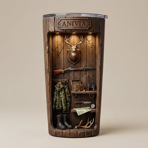 Deer Hunting Tumbler - Personalized Gifts For Hunters 06KIDT301225-Homacus