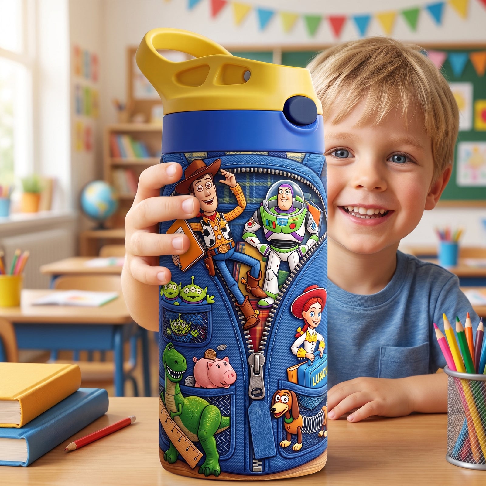 Adventure Friends Colorful Kid Tumbler - Personalized Gifts For Kid 04haqn270726-Homacus