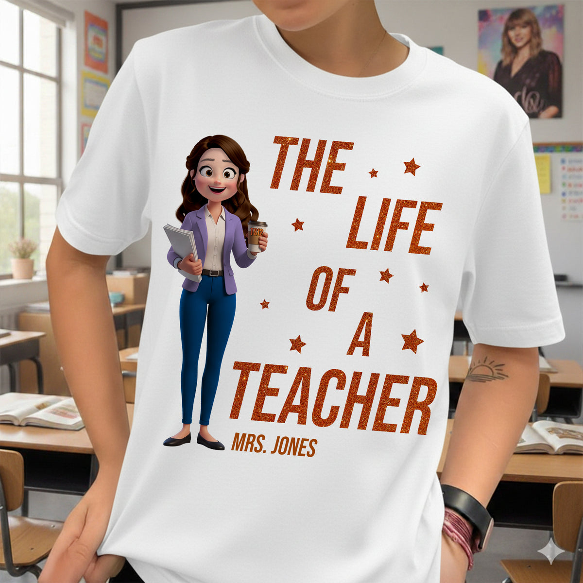 Back To School Shirt - Personalized Gifts For Teacher 04NATN280825HG-Homacus