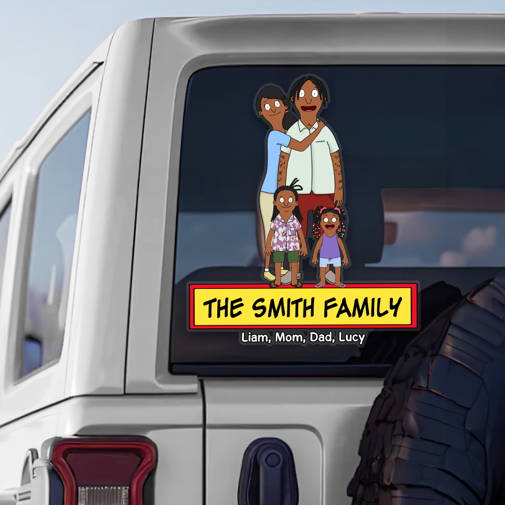 Personalized Gifts For Family Decal 01acpu130225hg-Homacus