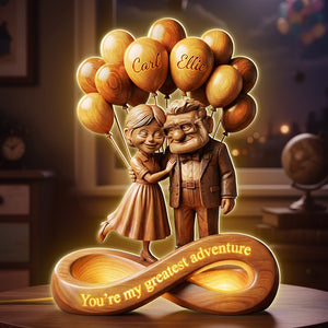 Old Couple Infinity Acrylic Light Box - Personalized Gifts For Couple 02pata140126-Homacus