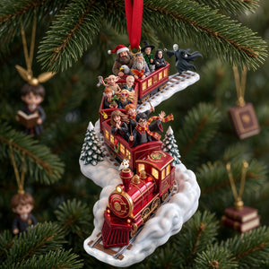 Train Of Spell Acrylic Christmas Ornament, Personalized Gifts For Christmas 04qhlu290926-Homacus