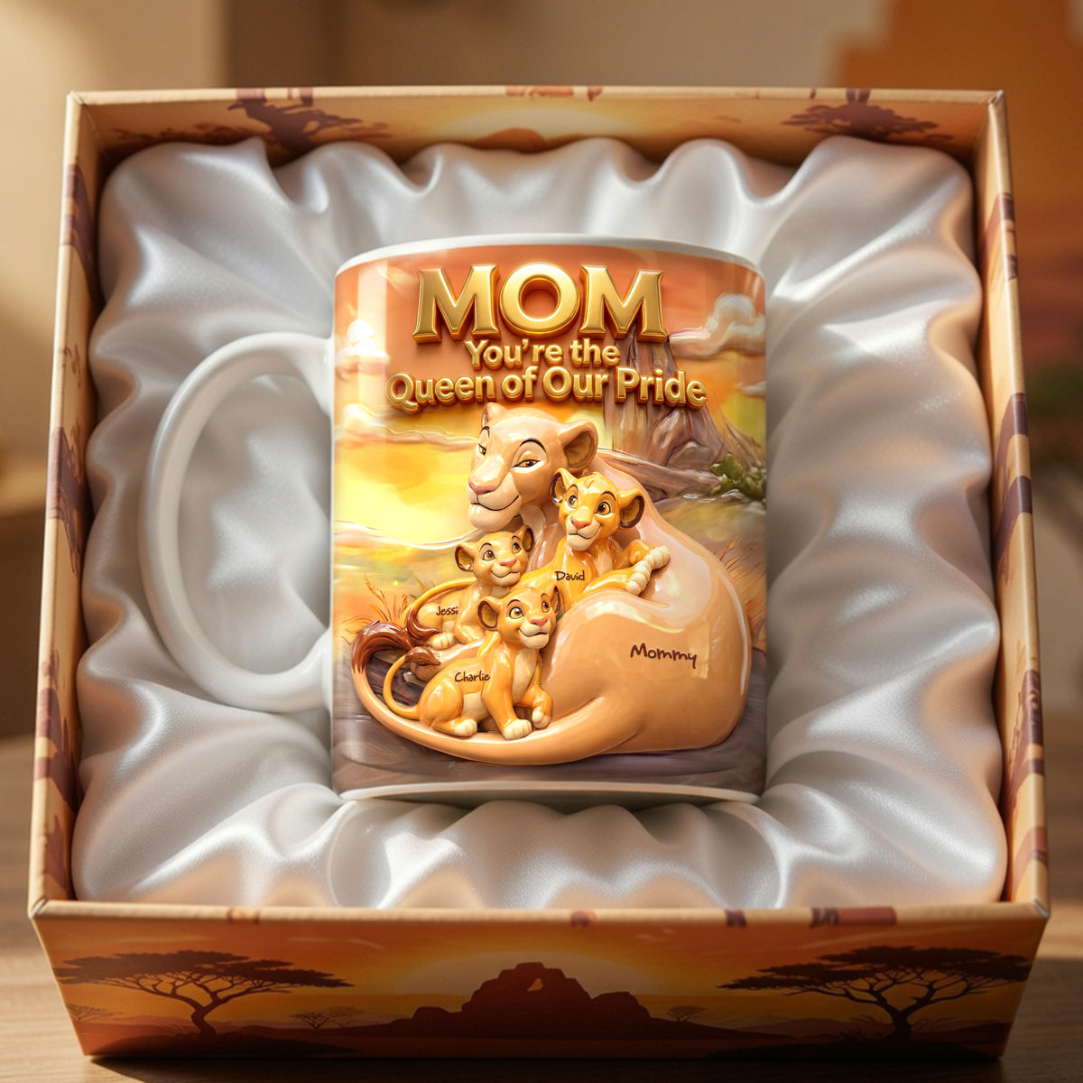 Predator Mom Coffee Mug - Personalized Gifts For Mother's Day Coffee Mug 04HULU130426-Homacus