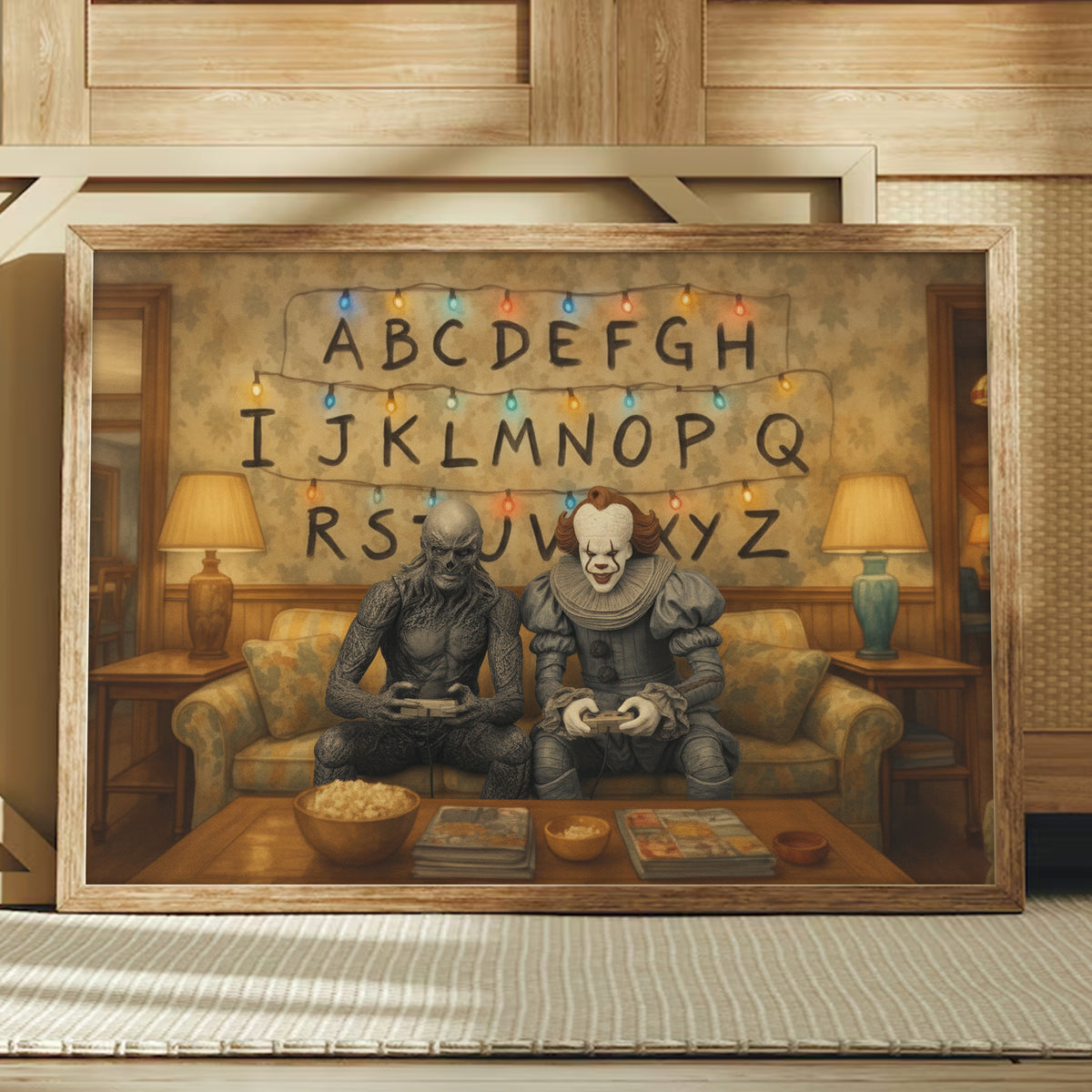 Creepy Gaming Night Canvas Print – Personalized Gifts 03naqn121225-Homacus