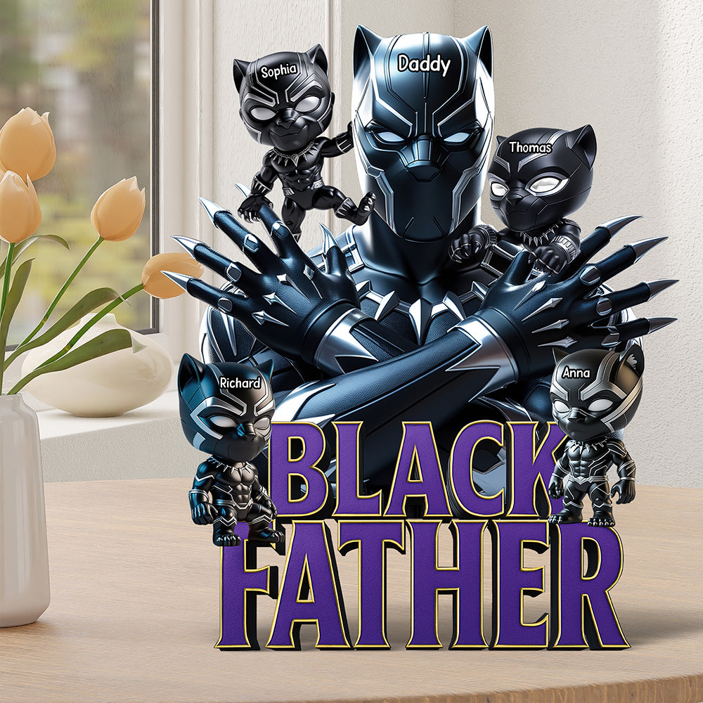 Mighty Father Acrylic Plaque - Personalized Gifts For Dad 04naqn120525