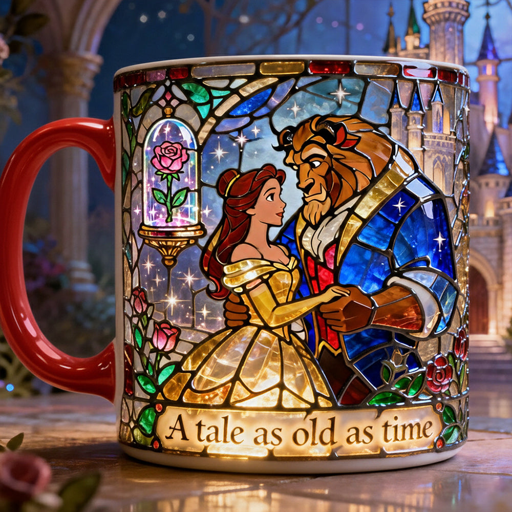 Romantic Fairy Tales Accent Mug - Personalized Gifts For Couple 04HYDT160126-Homacus