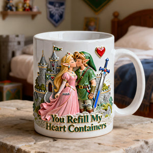 Fantasy Adventure Couple Coffee Mug - Personalized Gifr For Couples 05NALU140126-Homacus