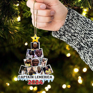 Custom Photo Christmas Gift For Basketball Fans Ornament 05TOMH120824 ct141124-Homacus