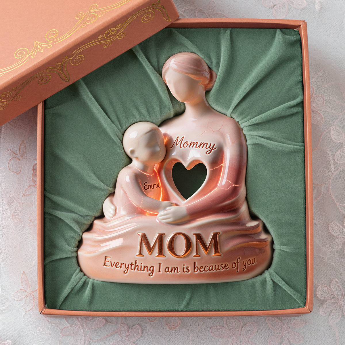 Loving Nurturing Mom Plaque - Personalized Gifts For Moms 02QHTA270226-Homacus
