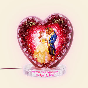 Romantic Couple Acrylic Light Box - Personalized Gifts For Couples 03hyta101225-Homacus