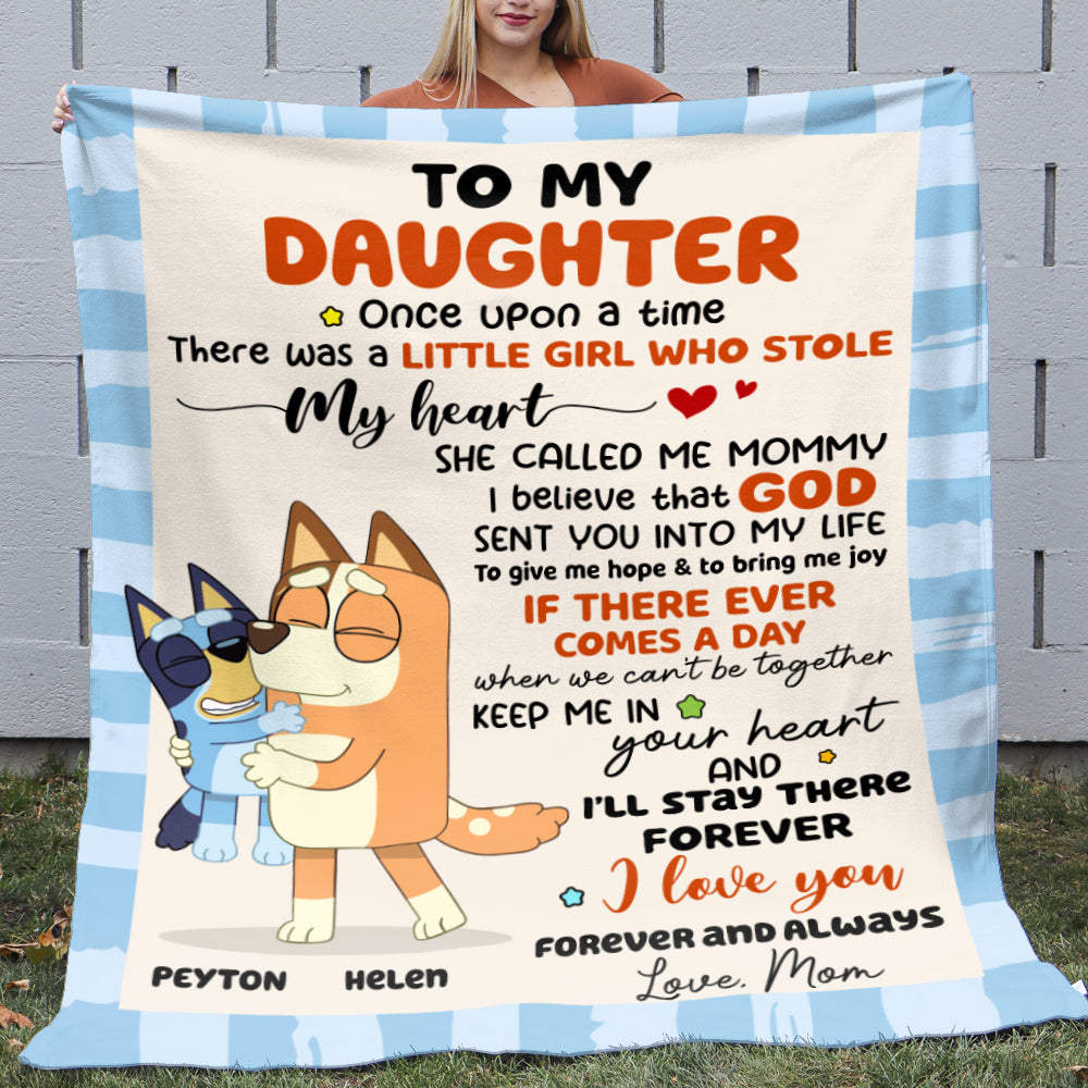 Personalized Gifts For Daughter Blanket 06NAHN160622-Homacus