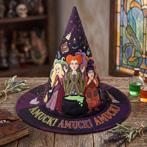 Enchanted Quilted Witch Hat Personalized Gifts For Sisters 04TOTA120826-Homacus