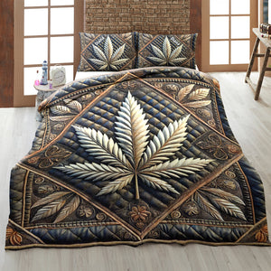 Personalized Gifts For Weed Lovers Quilt Bedding Set Special Line 02toqn110125-Homacus