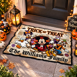 Trick or Treat Doormat - Personalized Gifts For Halloween 01palu060826