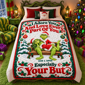 Funny Mischief Couples Blanket - Personalized Christmas Gifts For Couples 03ohtn051026