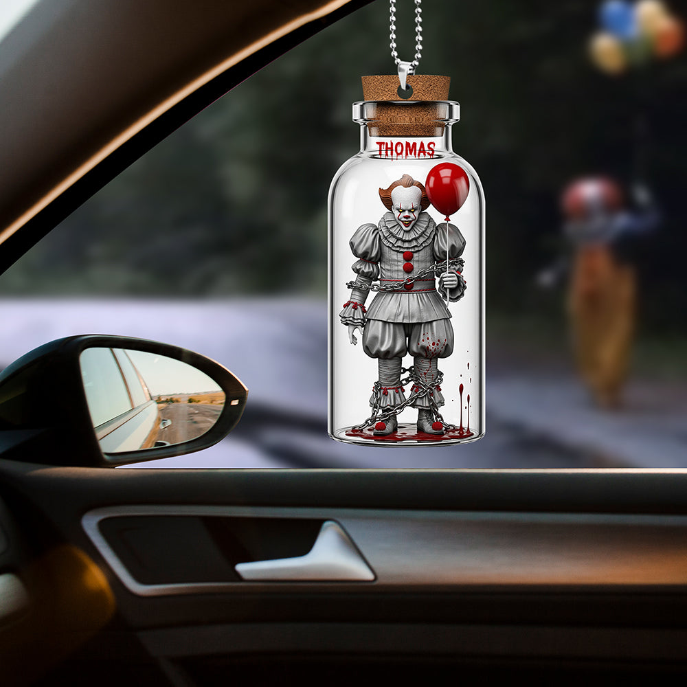 Creepy Killer Car Ornament – Personalized Gifts For Horror Movie Fans 02naqn120825-Homacus