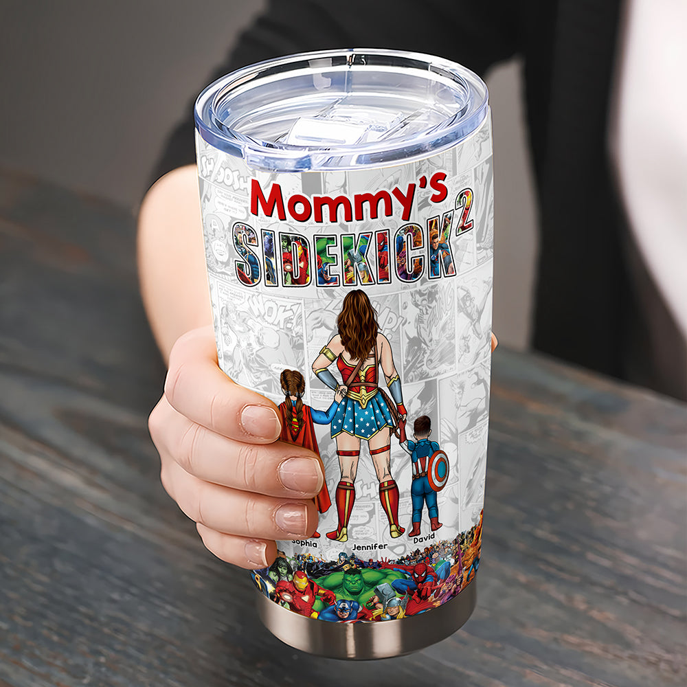 Personalized Gifts For Mom Tumbler, Strong & Supportive Mom 04qhqn130225pa-Homacus