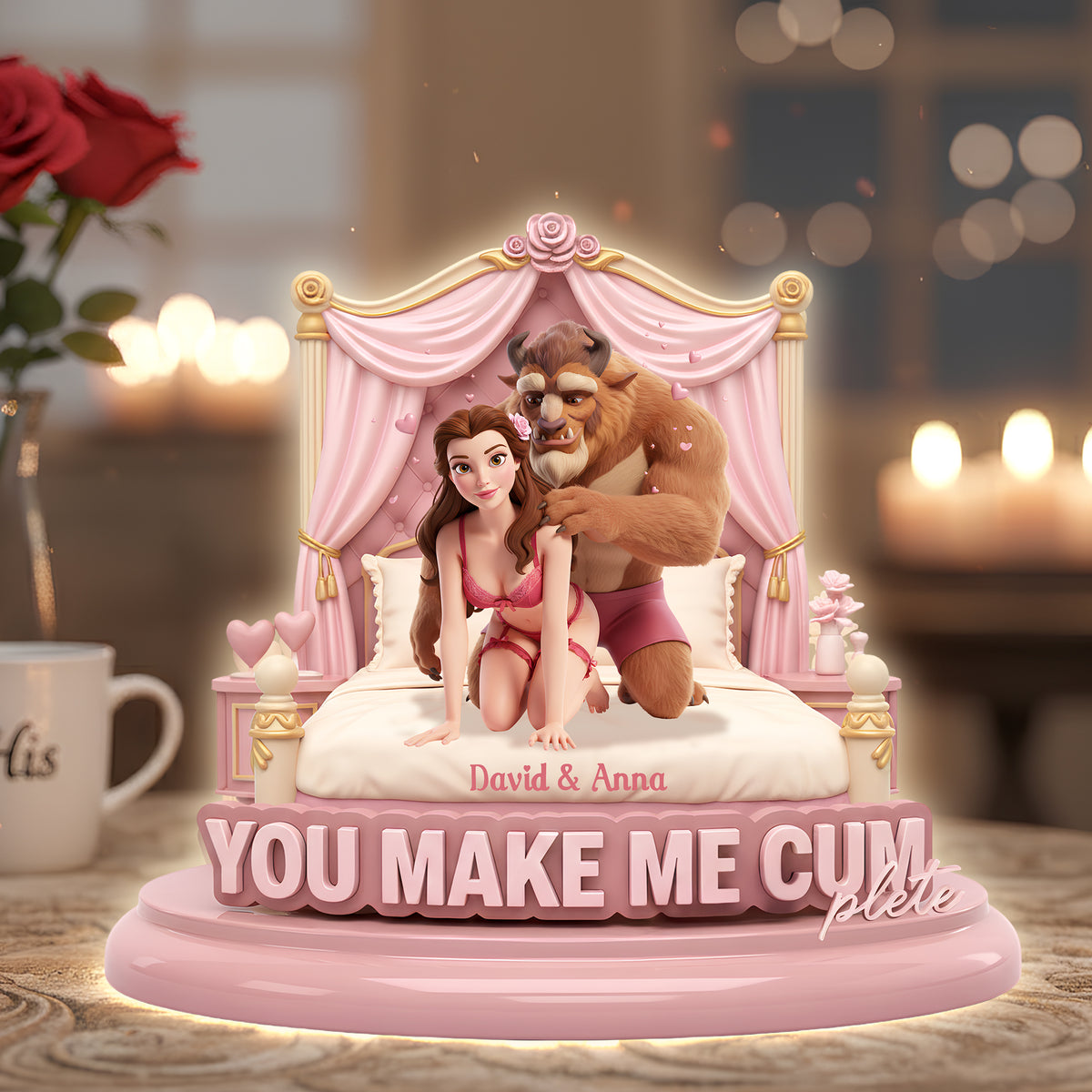 True Love Light Box Personalized Gifts For Couple 04PGDT251125